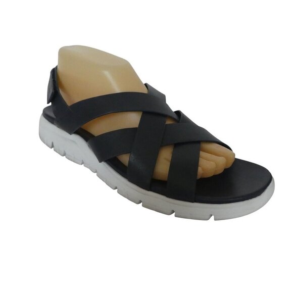 Cole Haan ZeroGrand Blue Criss Cross Open Toe Comfort Sandals Womens 10.5 - Picture 1 of 14